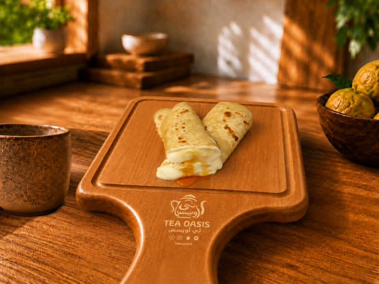 Chapati Cheese with Honey