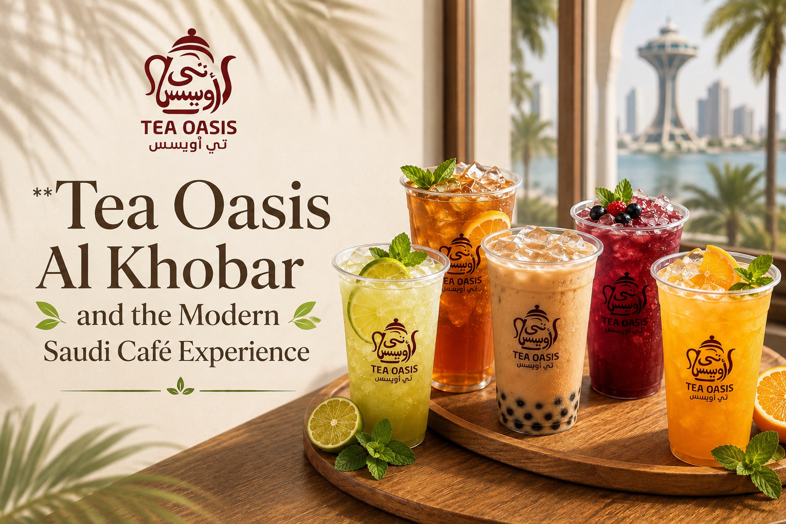 Tea Oasis Al Khobar and the Modern Saudi Café Experience