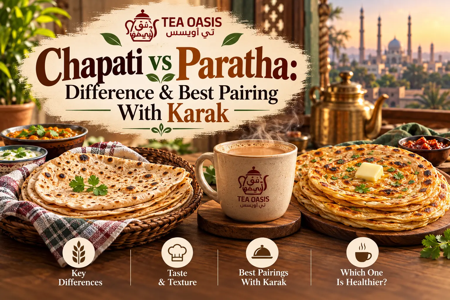 Chapati vs Paratha: Difference & Best Pairing With Karak