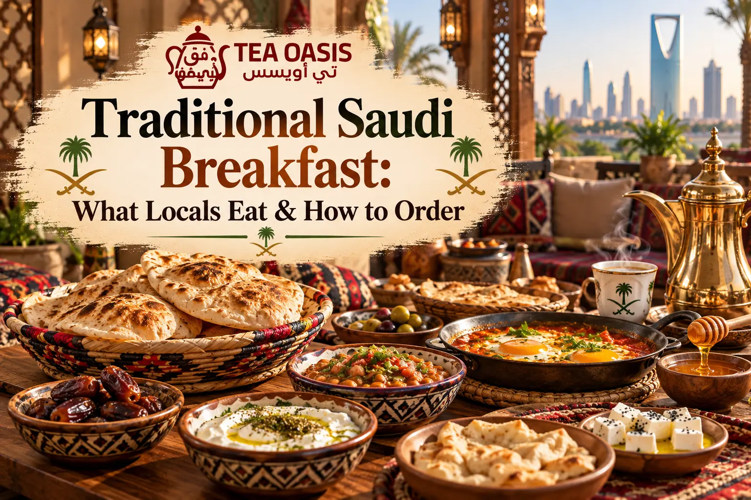 Traditional Saudi Breakfast